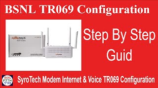 BSNL TR069 Configuration  BSNL ACS Server Setup  TR069 Setup In BSNL FTTH ONT  TR069 ONT Settings [upl. by Roseanne]