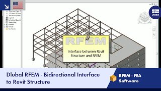 Dlubal RFEM  Bidirectional Interface to Revit Structure [upl. by Anohs570]