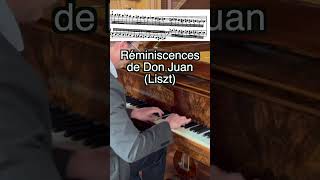 ⚡ Practising Liszt Don Juan Fantasy 😅 shorts liszt piano [upl. by Enaej728]