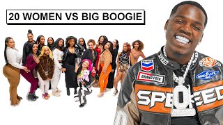 20 WOMEN VS 1 RAPPER  BIG BOOGIE [upl. by Vite120]