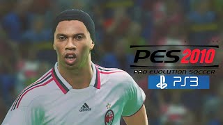 PES 2010 PS3 [upl. by Atteuqahs]