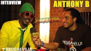 Anthony B Interview by Conkarah  SummerJam 2014 [upl. by Lombardi268]