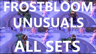 Dota 2 Frostivus 2023 Unusuals ALL SETS  Frostbloom [upl. by Sreip]