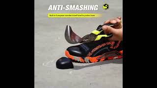 9KSAFETYJB Indestructible Breathable Sneakers  Adamant 788G airmax safetyworkboot 9ksafetyjbcom [upl. by Joshi]