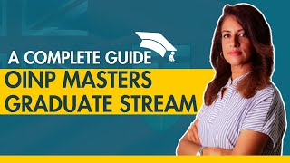 OINP Masters Graduate Stream StepbyStep Guide for 2024 [upl. by Tallbot234]