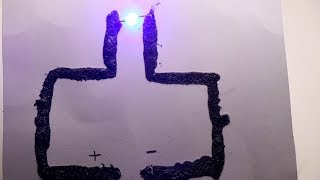 How To Make Electricity Conducting Paint at Home Using Pencil  DIY Graphite Paint [upl. by Etteluap]