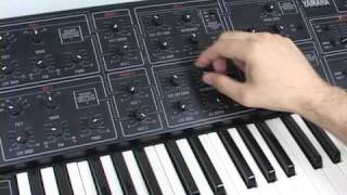 Yamaha CS15 Synthesizer Demo [upl. by Soll]