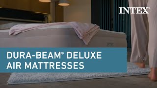 Intex® DuraBeam® Deluxe Air Mattresses [upl. by Akinna]