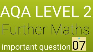 AQA level 2 further maths  PYQ  Two method to find limiting values in sequence  LHôpitals rule [upl. by Anerbes]