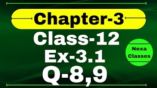 Class 12 Ex 31 Q8 Math  Chapter 3 Matrices  Q9 Ex 31 Class 12 Math  Ex 31 Q10 Class 12 Math [upl. by Billye502]