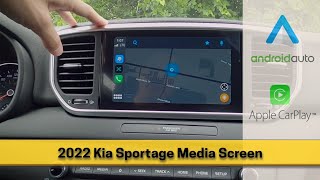 20202022 Sportage Media Screen  Learn how to set up Android Auto Apple Car Play and more [upl. by Eenobe533]