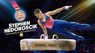 Stephen Nedoroscik Pommel Horse Guy Wins Bronze  Stephen Nedoroscik [upl. by Brebner]