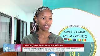 Reforço da segurança marítima  Fala Cabo Verde [upl. by Adnohser]