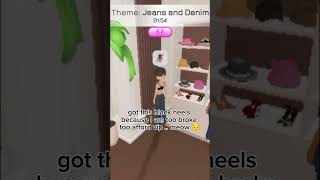 Dti but I cant change the colo shortsvideo roblox grwm shortsvideo roblox grwm [upl. by Yalhsa]