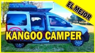 VAN TOUR KANGOO CAMPER  LINEA NUEVA Transformación Detallada y Reformas  Vanlife y Camperización [upl. by Maillliw]