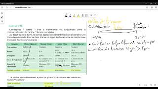 choix de fournisseur bon de commande et facture 3éme secondaire  la fonction approvisionnement [upl. by Henriette]