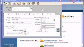 Learning Peachtree Accounting Part 3  Step 2 Maintain IDs [upl. by Anolla686]