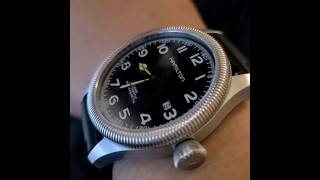 vintage hamilton pilot pioneer 44mm classic onion crown [upl. by Atiken354]