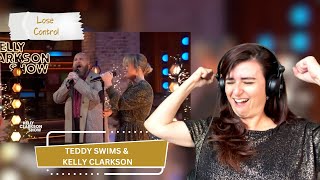 Teddy Swims amp Kelly Clarkson PERFECTION  Lose Control  Vocal Coach Reaction amp Analysis [upl. by Dierolf]