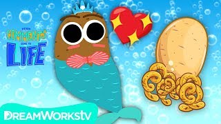 Mermaid Potato with a Pet Potato Jellyfish  YOUR COMMENTS COME TO LIFE [upl. by Couhp661]