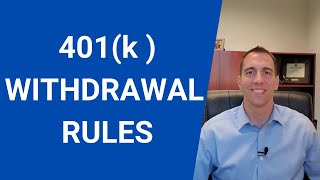 Your 401k – How do you use it What are the 401k withdrawal rules [upl. by Aland]