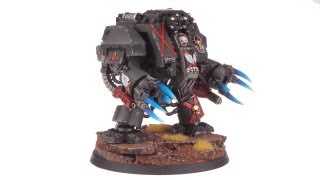 How to paint Death Company Dreadnought Warhammer 40k Blood Angels Buypainted [upl. by Casmey]