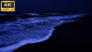 Ocean Waves For Deep Sleeping 10 Hours  Soothing Night Sounds For Relaxation amp Release Melatonin [upl. by Barbe]