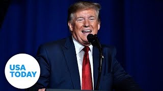 President Trump speaks at AMVETS’ 75th Annual National Convention  USA TODAY [upl. by Irovi]