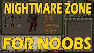 OSRS NIGHTMARE ZONE For Noobs  First Time NMZ Guide [upl. by Alvie]