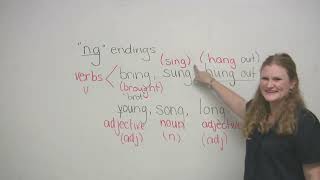 How to say words that end with NG  English Pronunciation Class [upl. by Bashee218]