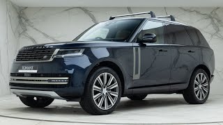 2022 Range Rover P400 HSE  Portofino Blue  Walkaround amp Interior  Romans International [upl. by Rice]