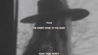 Lainey Wilson  Hang Tight Honey Official Lyric Video [upl. by Gaulin733]