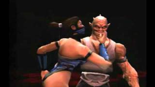 MK Shaolin Monks  Kitana fatality 1 [upl. by Sarette]