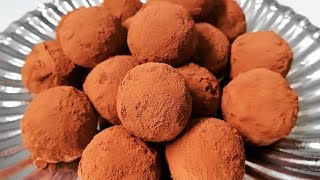 TRUFE TIRAMISU IN 5 MINUTE  TRUFAS TIRAMISU EN 5 MINUTOS  TIRAMISU TRUFFLES  Tasty [upl. by Atiras]