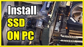 How to Install M2 NVMe SSD on PC Motherboard Easy Method [upl. by Halimaj]