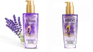 Loreal Elseve Extraordinary Hair Oil Lavender Review [upl. by Eissim959]