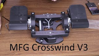 MFG Crosswind V3 Rudder Pedals [upl. by Nnyl291]