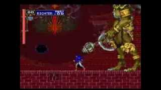 Castlevania SotN Richter Saturn Boss 18 Galamoth No Dmg SubWeapons [upl. by Sender592]