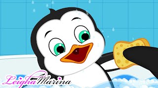 The Bath Song  Nursery Rhyme for Kids  Leigha Marina [upl. by Stein]