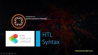 3 HTL Syntax [upl. by Burck]