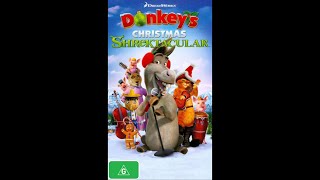 Opening To Donkeys Christmas Shrektacular 2010 VHS Australia [upl. by Thurlow]