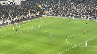 Fenerbahçe 0  3 Galatasaray Tribün Çekimi Goller Oliveira Kerem Icardi [upl. by Herschel470]