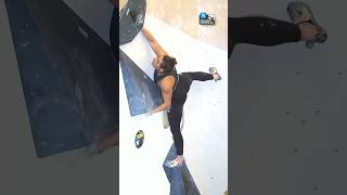 Afra Hönig climbs W1 boulder with ease bouldering climbing [upl. by Nrubua142]