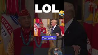 Classic Trump Moments pocahontas [upl. by Sanez]