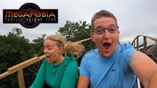 Riding Megafobia At Oakwood Theme Park  Rider Cam POV [upl. by Klemens569]