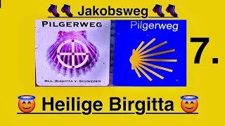 Jakobsweg 🥾 Pilgerstempel Heilige Birgitta [upl. by Maurise]