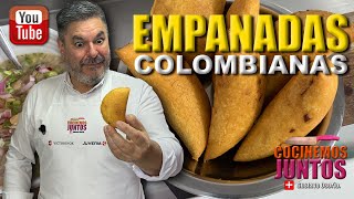 Como hacer unas EMPANADAS COLOMBIANAS  fáciles [upl. by Strait]