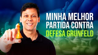 Minha Melhor Partida Contra a Defesa Grunfeld [upl. by Asssilem306]