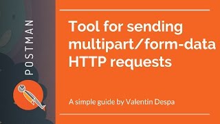 Tool for sending multipartformdata request with Postman [upl. by Reagen768]