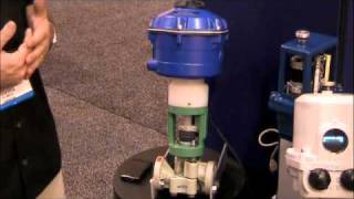 Control Valve Actuator with FailtoPosition Capabilities at WEFTEC 2010 [upl. by Nosnar359]